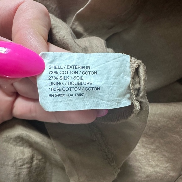 GAP Elegant Black and Brown silk and cotton Dress size 4 - Picture 4 of 4